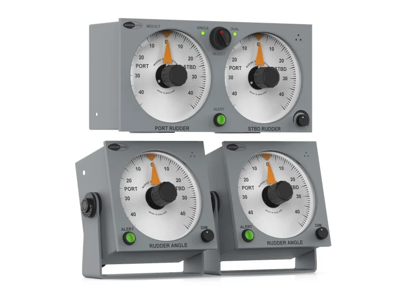 MD310TS Emergency Dual Rudder Angle Telegraph System MD310TS Emergency Dual Rudder Angle Telegraph System